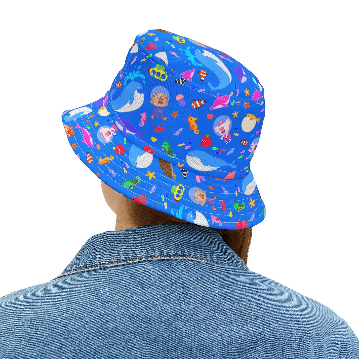 Cabbage & Tyler Ocean Friends Bucket Hat