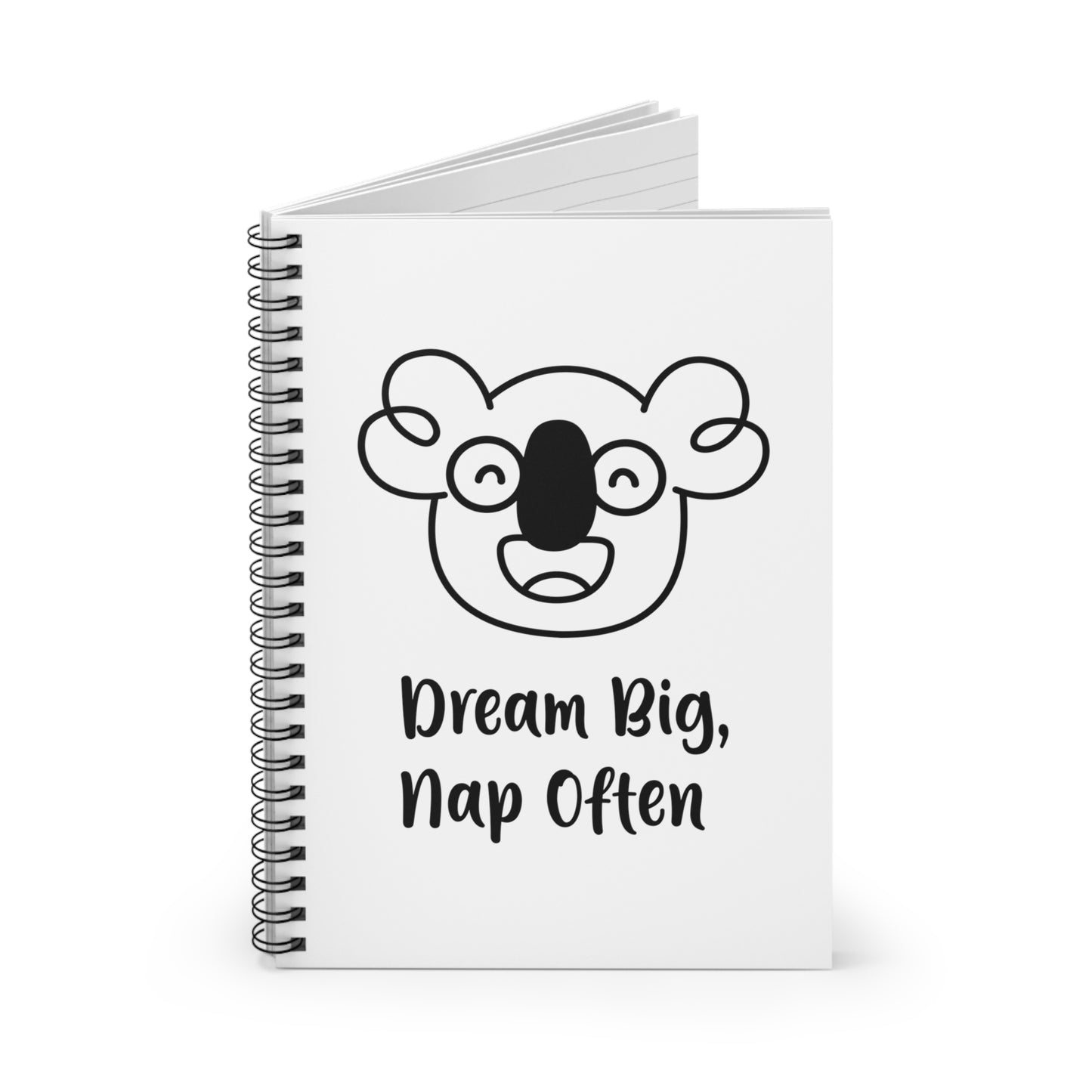 Boo's Dream Big, Nap Often Notebook