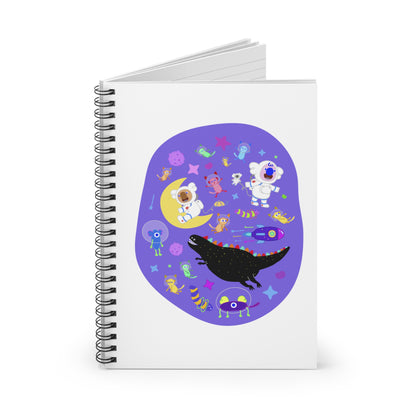 Astro World Adventure Biggie & Friends Notebook - Spot