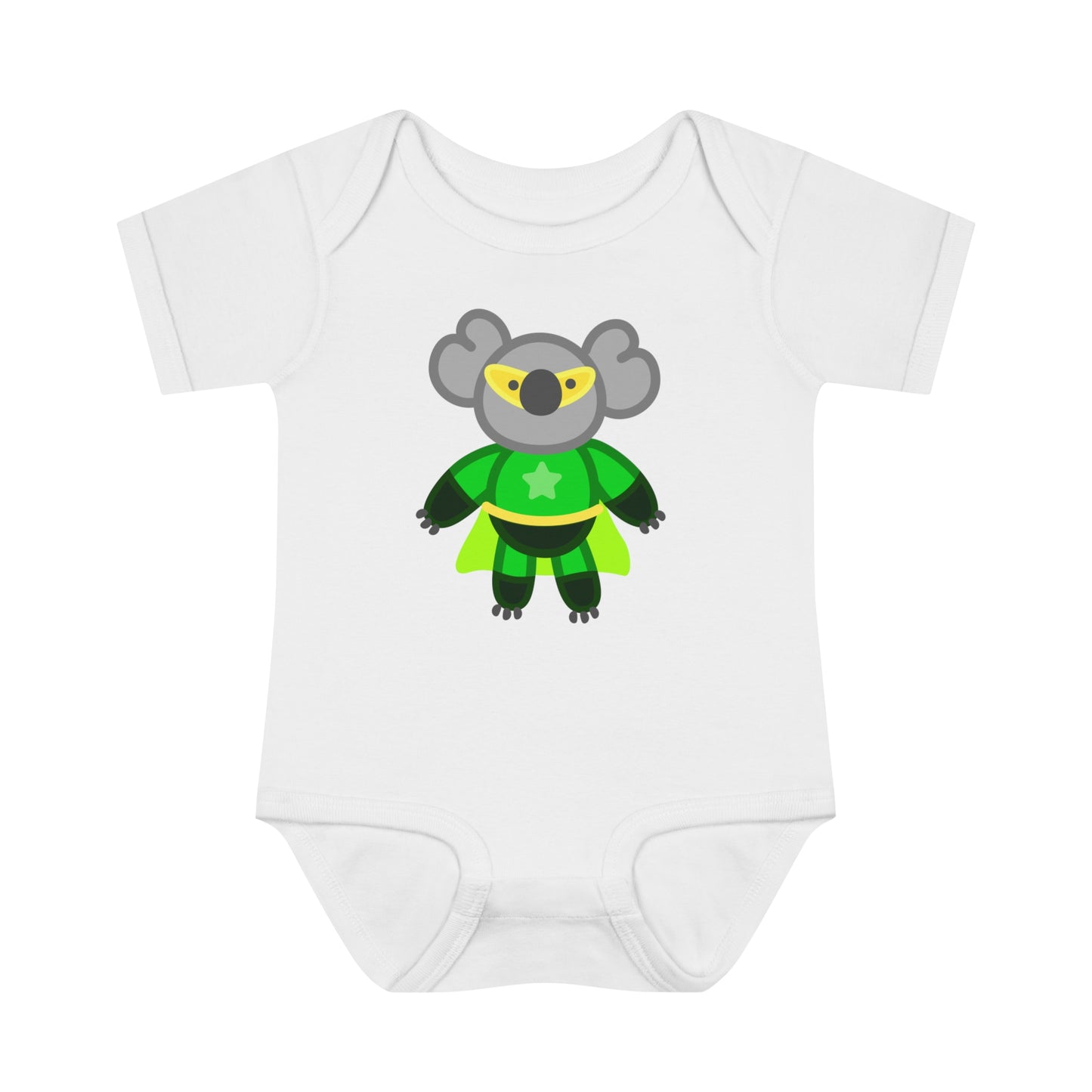 Eco Hero Infant Baby Rib Bodysuit