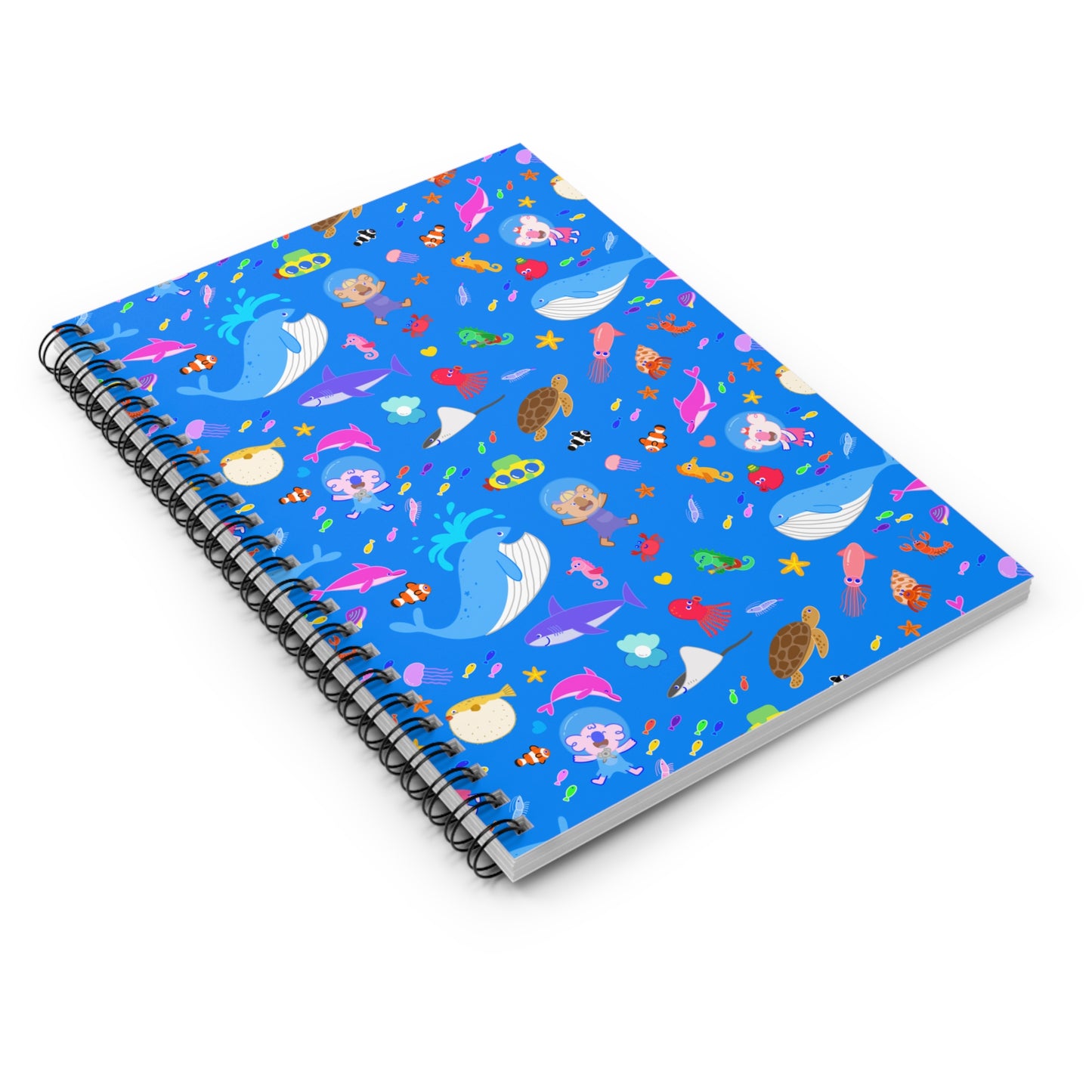 Cabbage & Tyler Ocean Friends Notebook