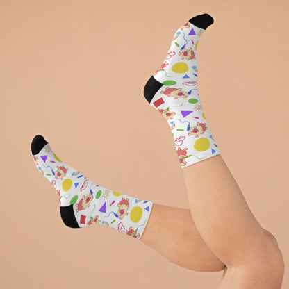Baby Li & Shapes Eco Crew Socks