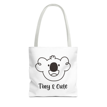 Tyler's Tiny & Cute White Tote Bag