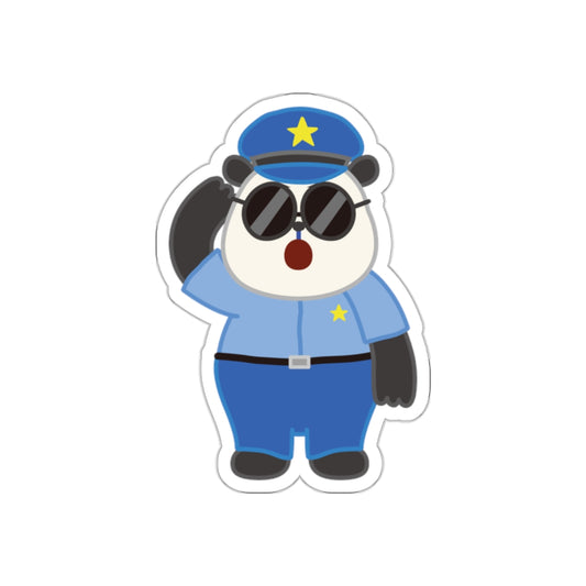 Policeman ColoPanda sticker