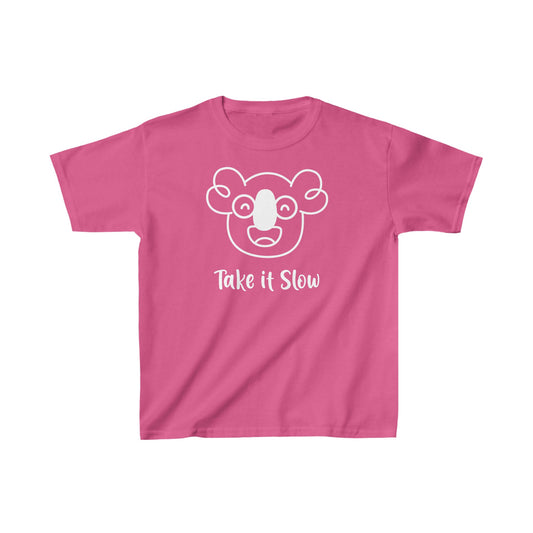 Boo's Take it Slow Kid's T-shirt - Vibrant Colors