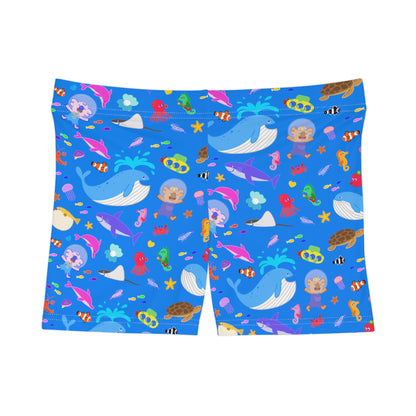 Cabbage & Tyler Ocean Friends Women's Shorts