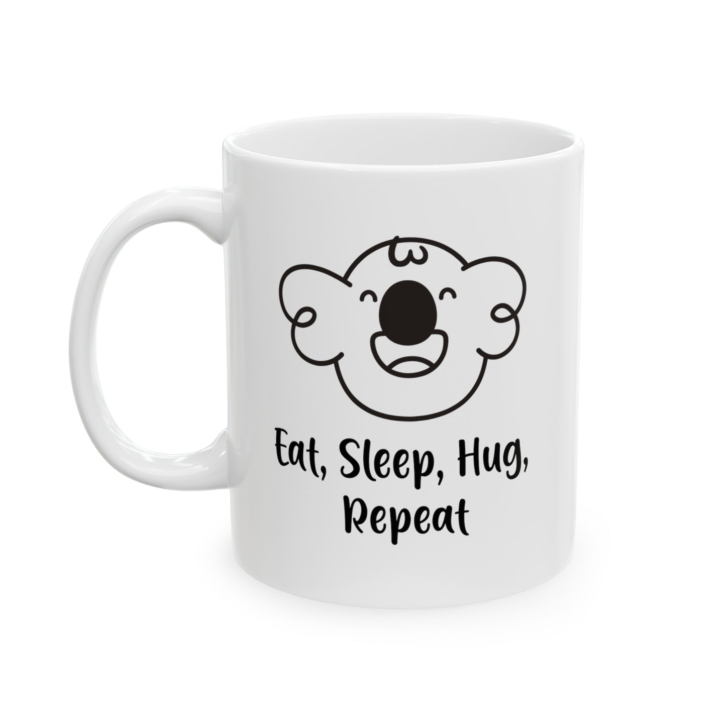 Cabbage's Eat, Sleep, Hug ,Repeat Mug