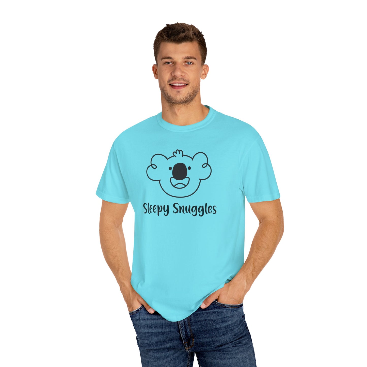 Tyler's Sleepy Snuggles T-shirt - Bright Colors