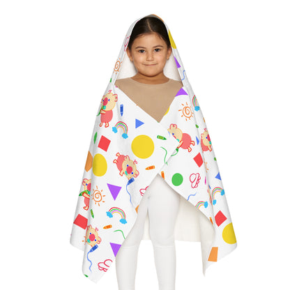 Baby Li & Shapes Hooded Towel