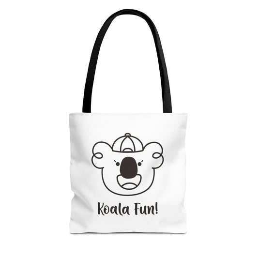 Izzy's Koala Fun! White Tote Bag