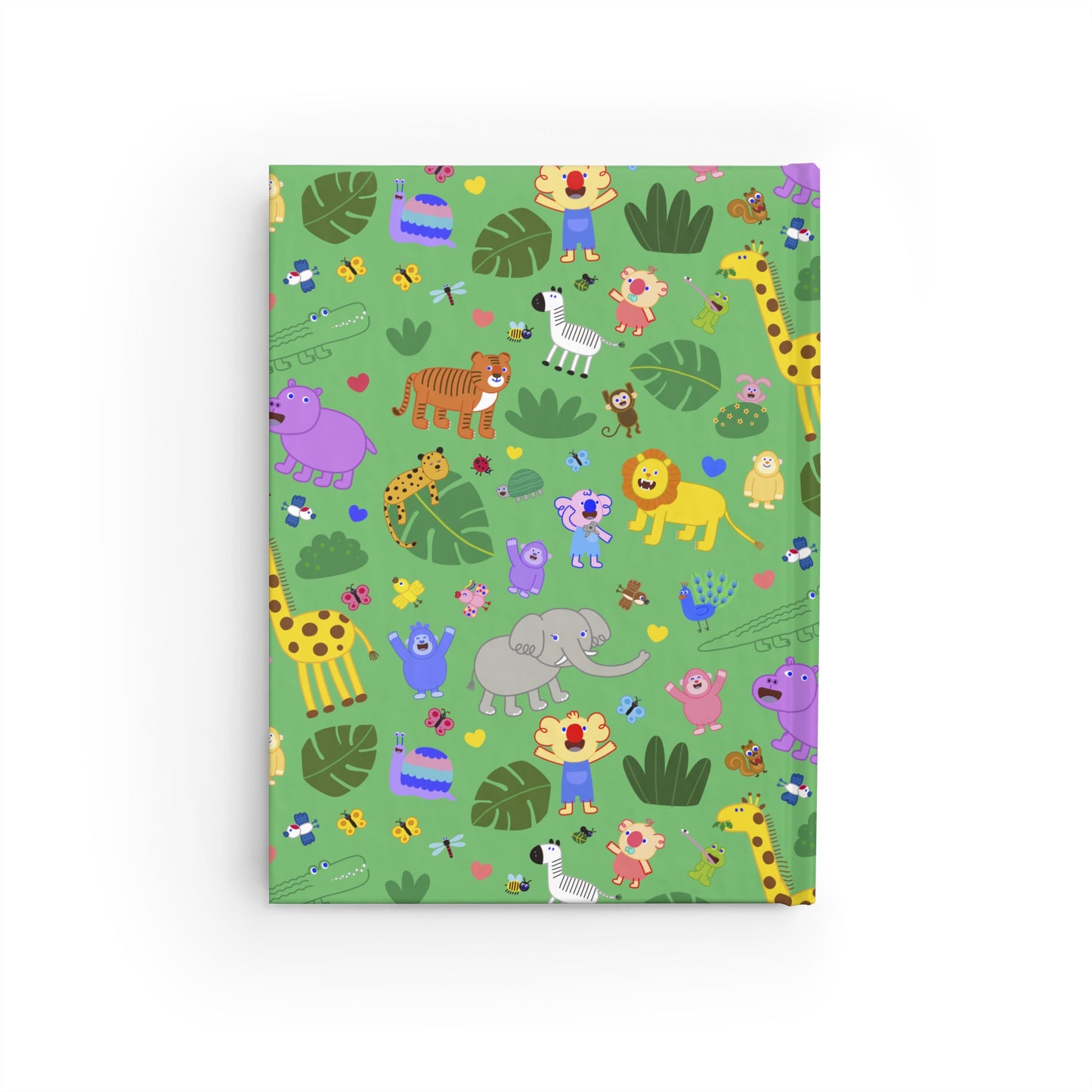 Jungle Friends Hardcover Journal