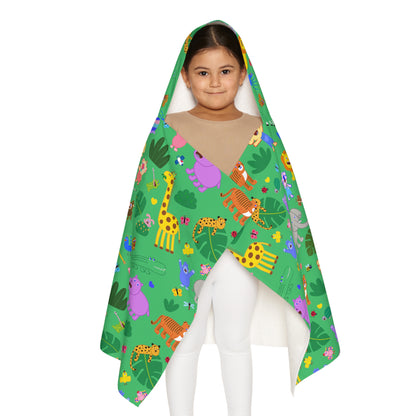 Jungle Friends Hooded Towel