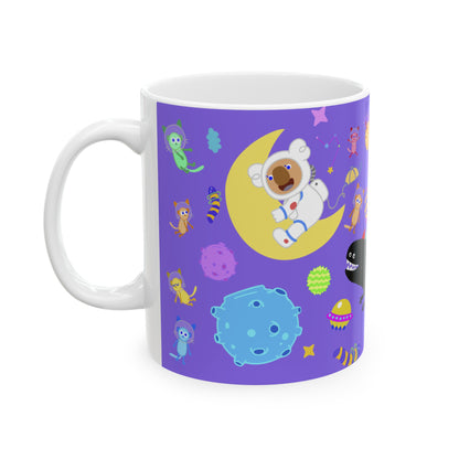 Astro World Adventure Biggie & Friends Mug