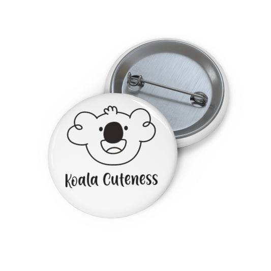 Tyler's Koala Cuteness Pin Buttons