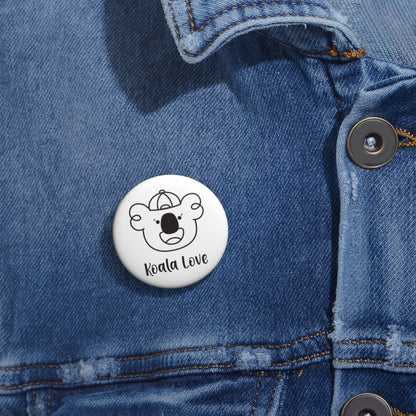 Izzy's Koala Love Pin Buttons