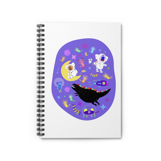 Astro World Adventure Biggie & Friends Notebook - Spot