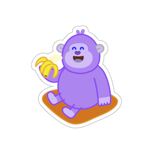 Gorilla Plum-Plum sticker #3