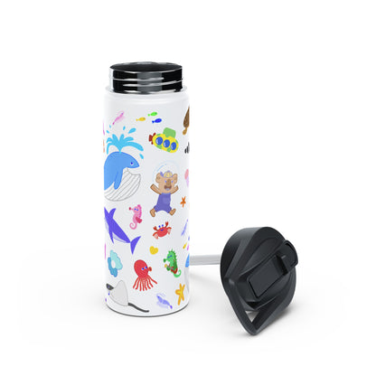 Cabbage & Tyler Ocean Friends Stainless Steel Water Bottle