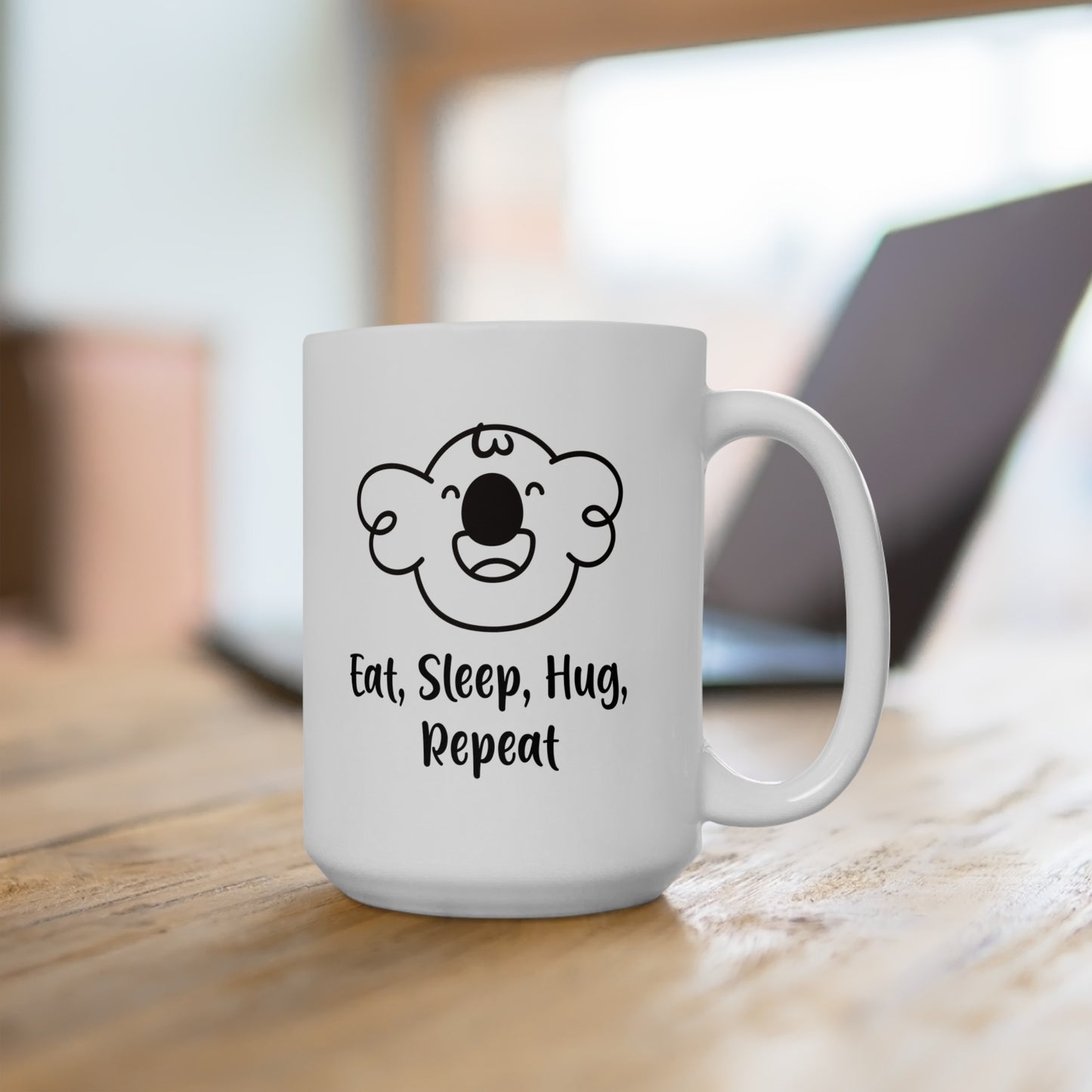 Cabbage's Eat, Sleep, Hug ,Repeat Mug