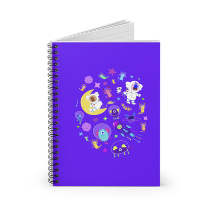 Astro World Adventure Friends Notebook - Full