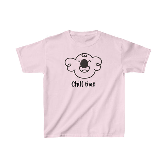 Cabbage's Chill Time Kid's T-shirt - Bright Colors