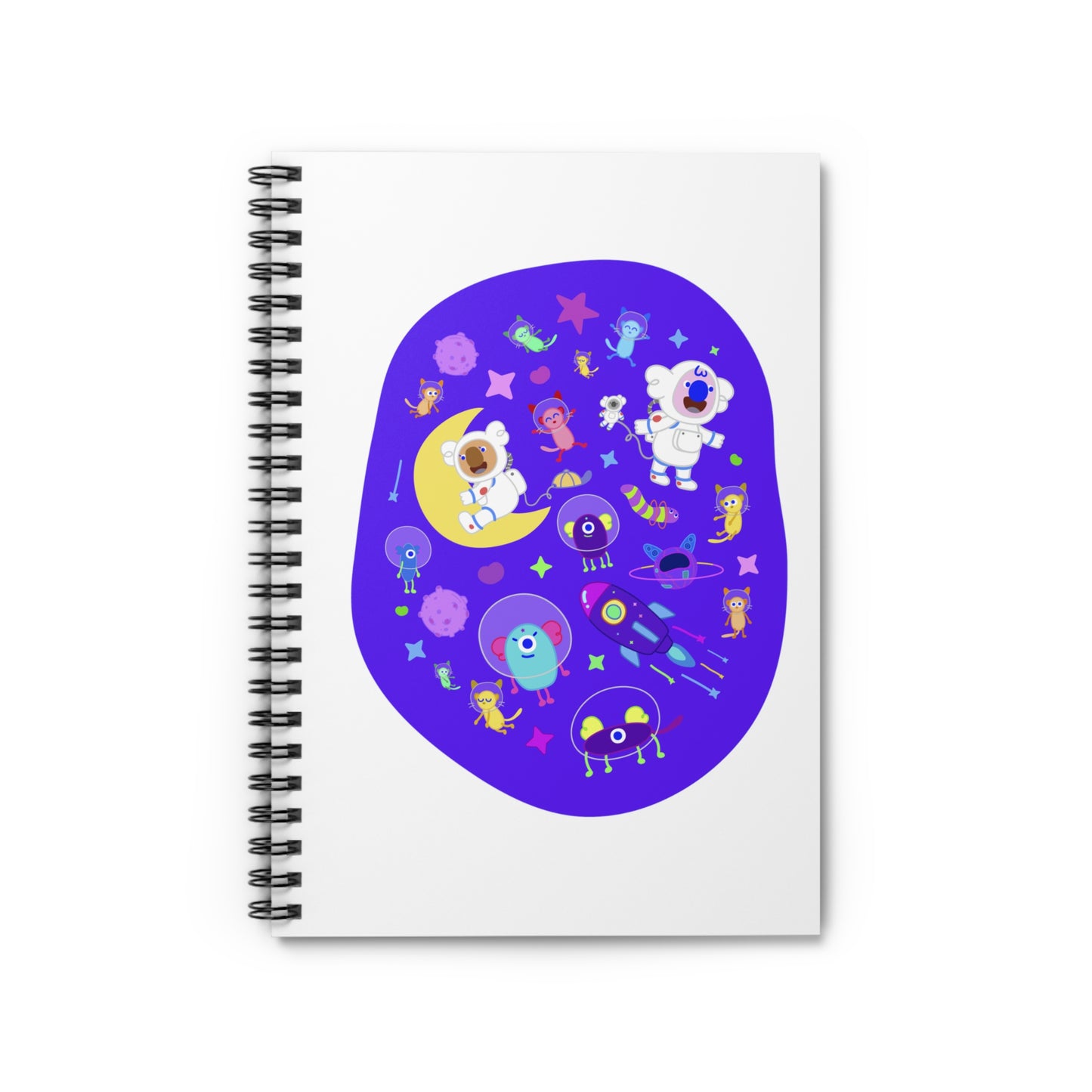 Astro World Adventure Friends Notebook - Spot