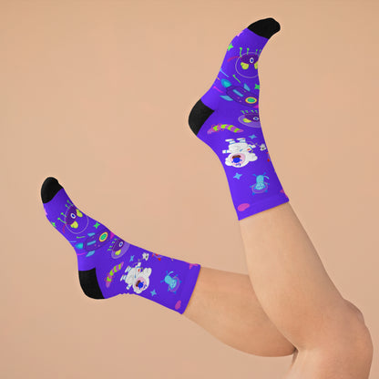 Astro World Adventure Friends Eco Crew Socks