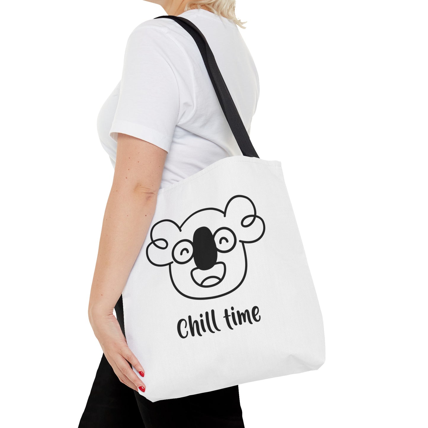 Boo's Chill Time White Tote Bag