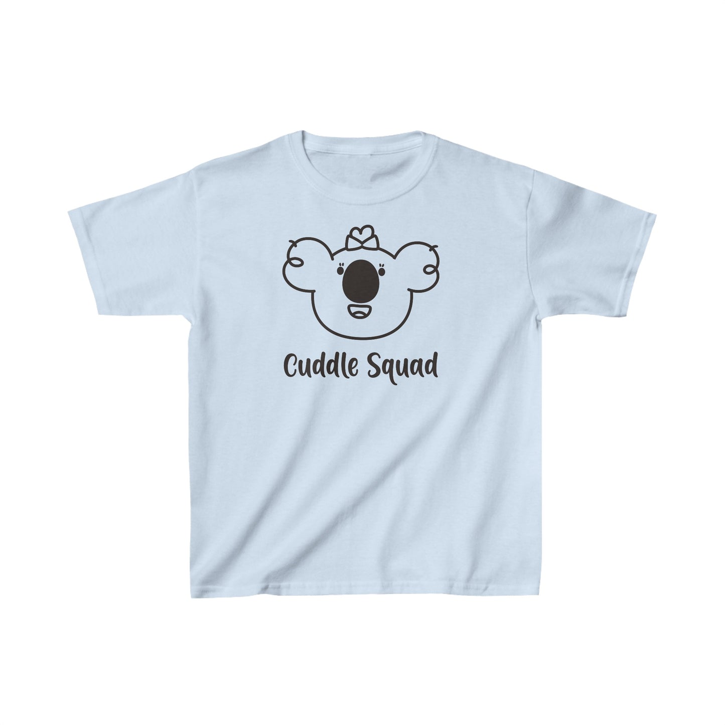 兒童 Heavy Cotton™ T 卹_Poppy -Cuddle Squad_B T 卹