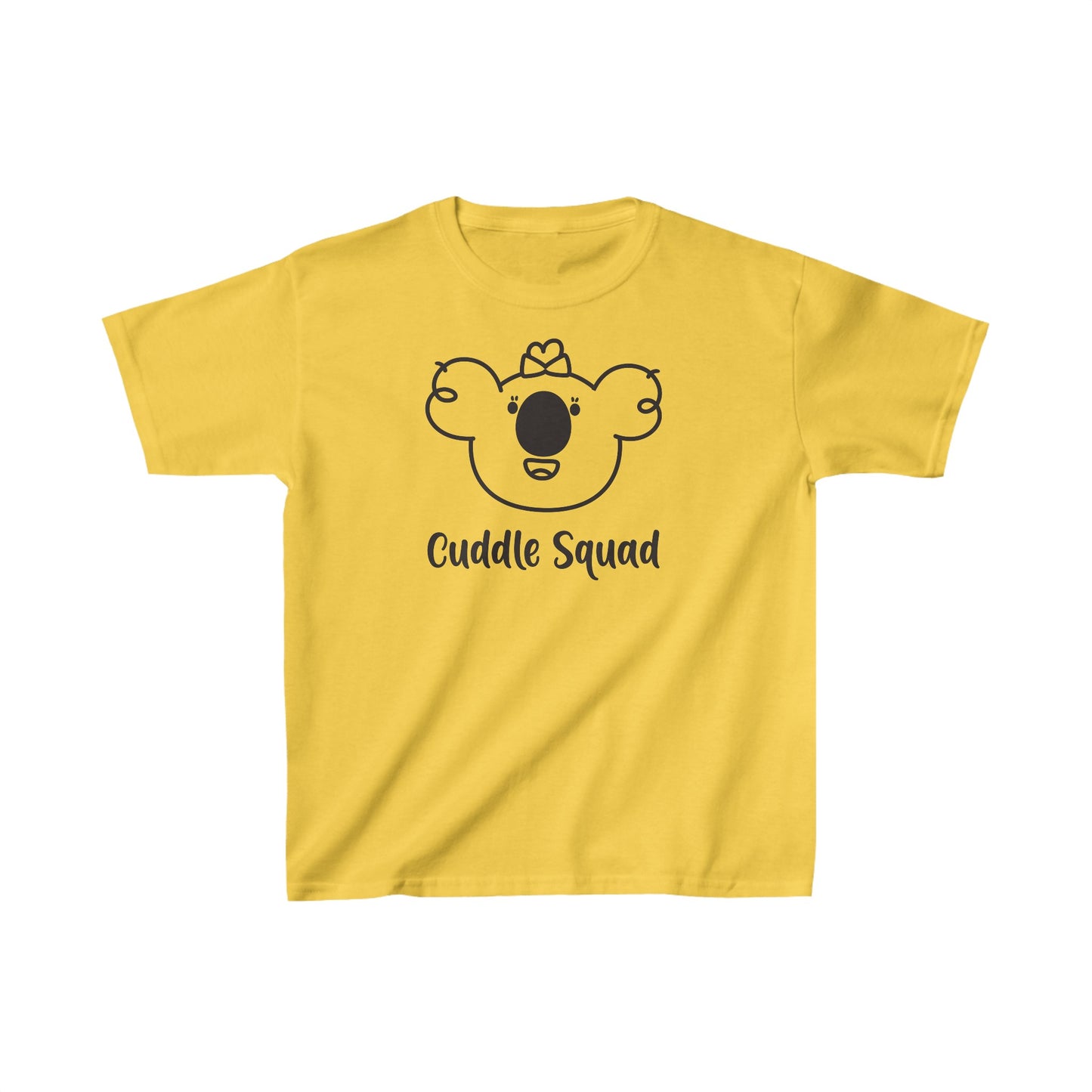 兒童 Heavy Cotton™ T 卹_Poppy -Cuddle Squad_B T 卹