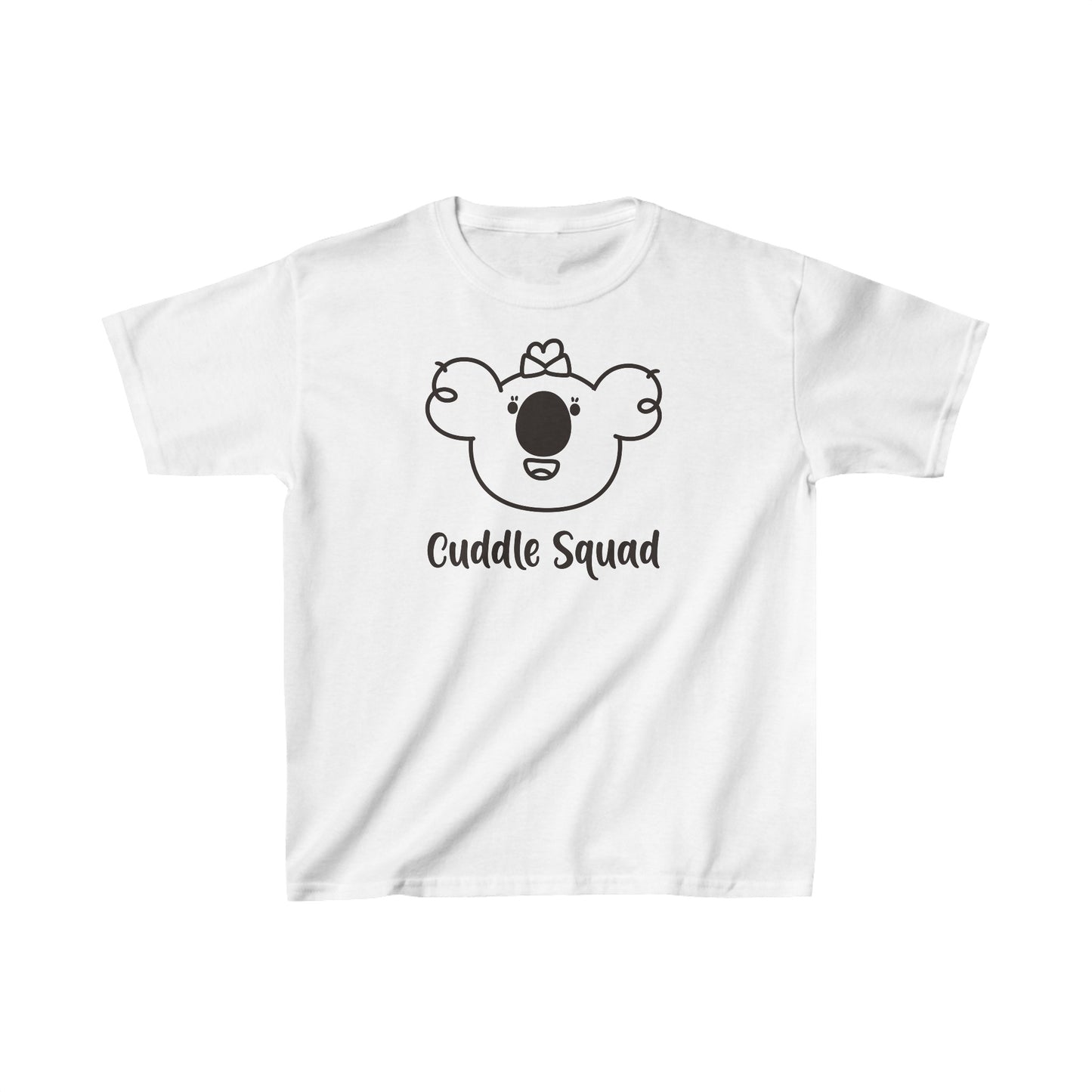 兒童 Heavy Cotton™ T 卹_Poppy -Cuddle Squad_B T 卹