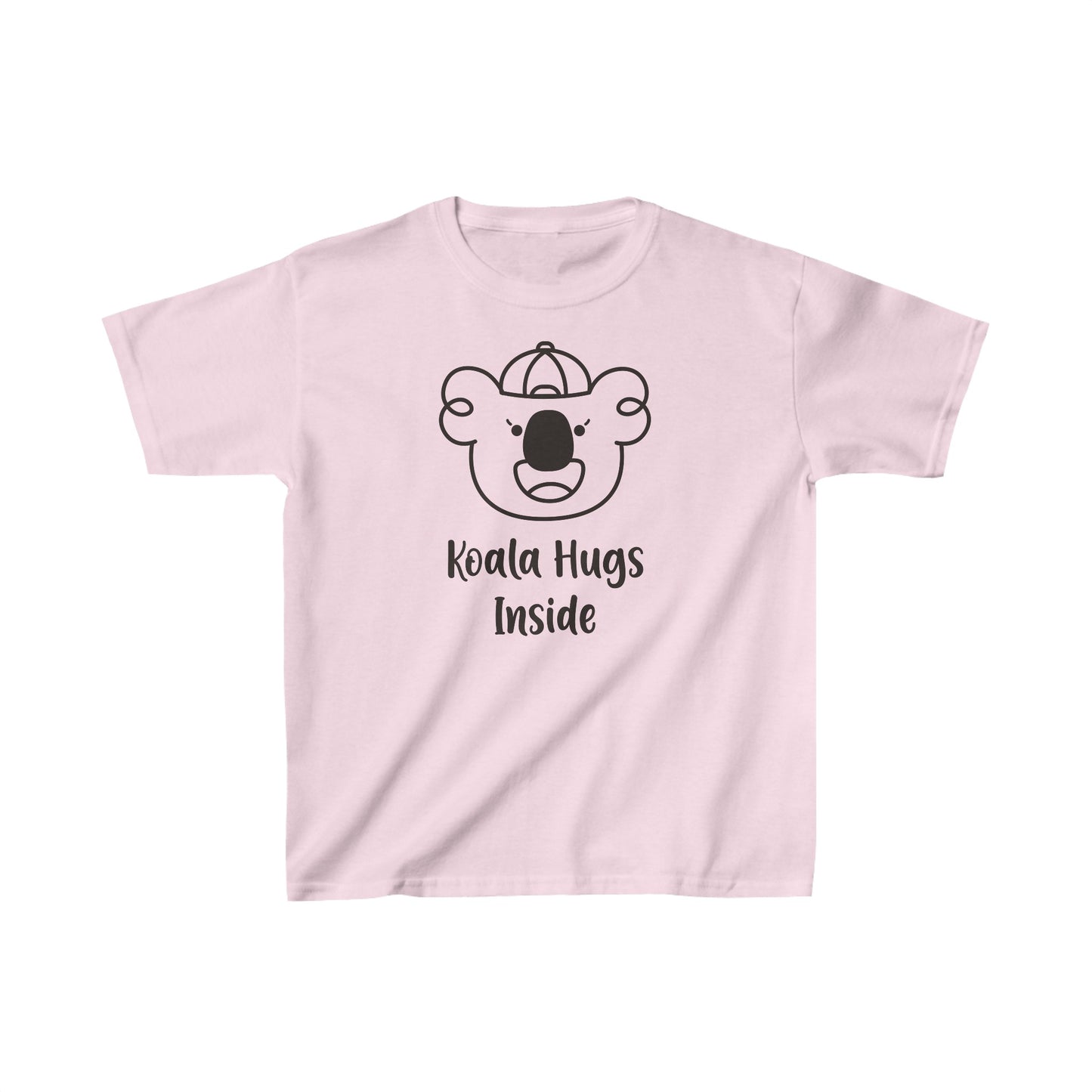 Izzy's Koala Hugs Inside Kid's T-shirt - Bright Colors