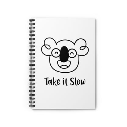 Boo's Take it Slow Notebook