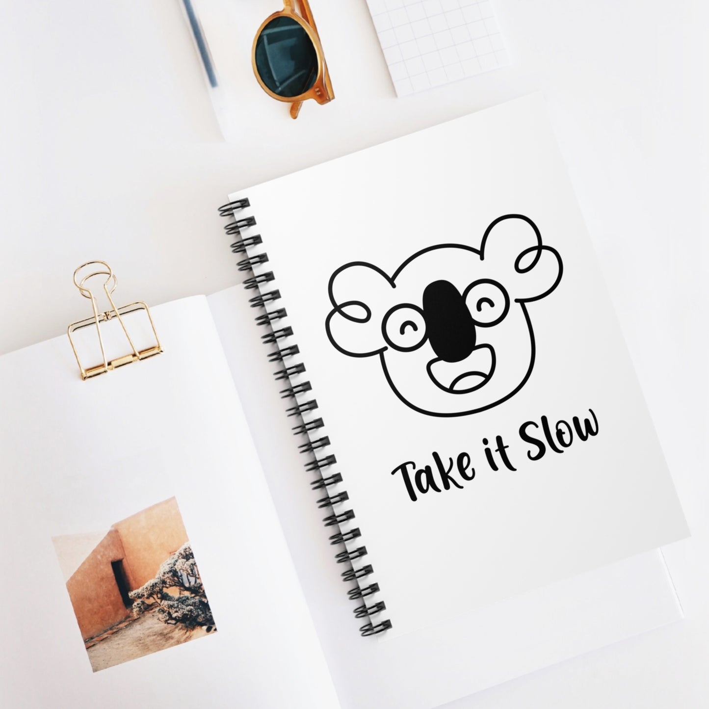 Boo's Take it Slow Notebook