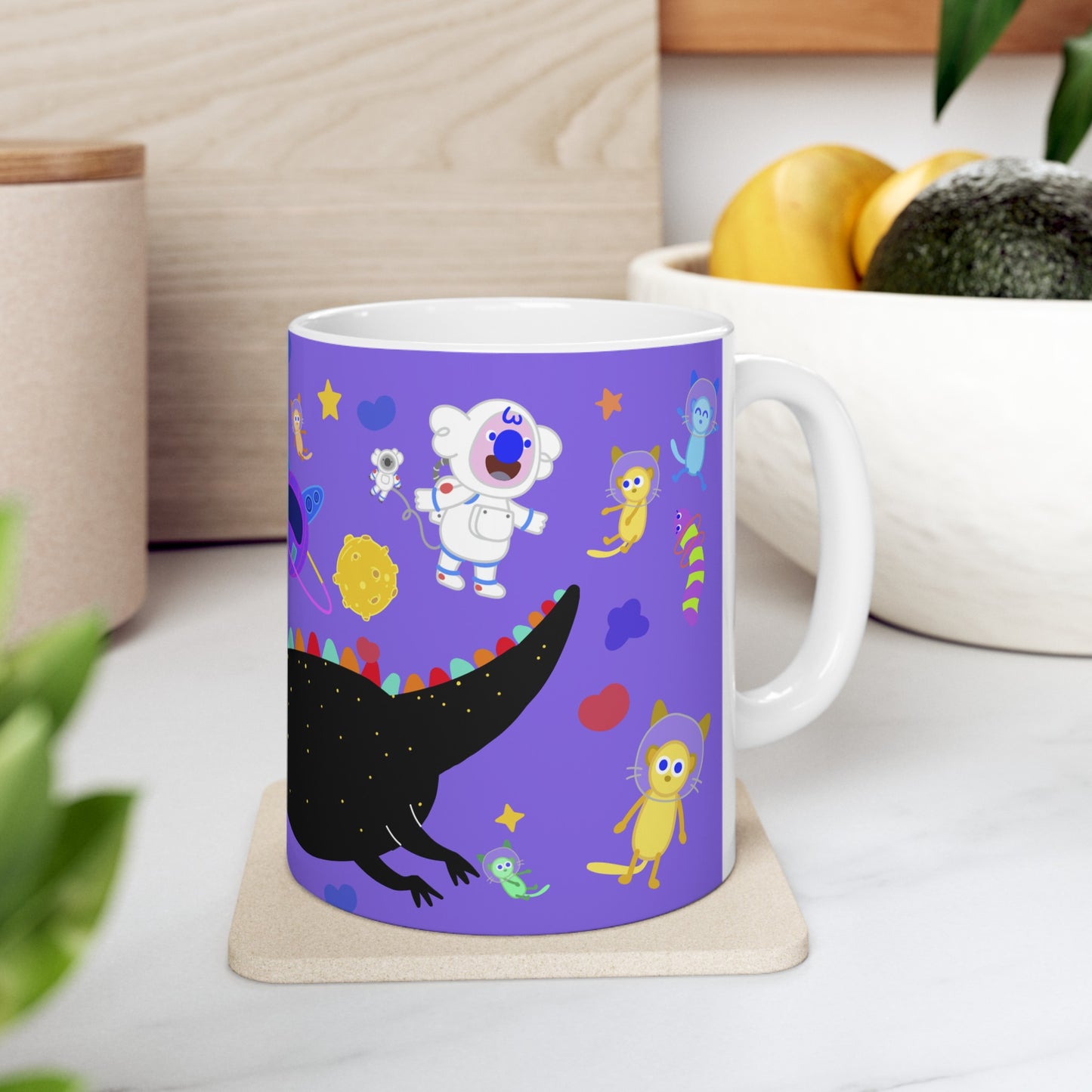 Astro World Adventure Biggie & Friends Mug