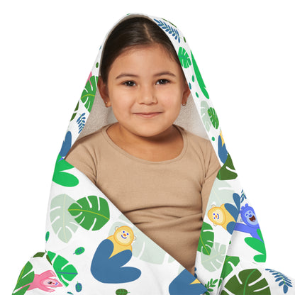 Jungle Gorillas Hooded Towel