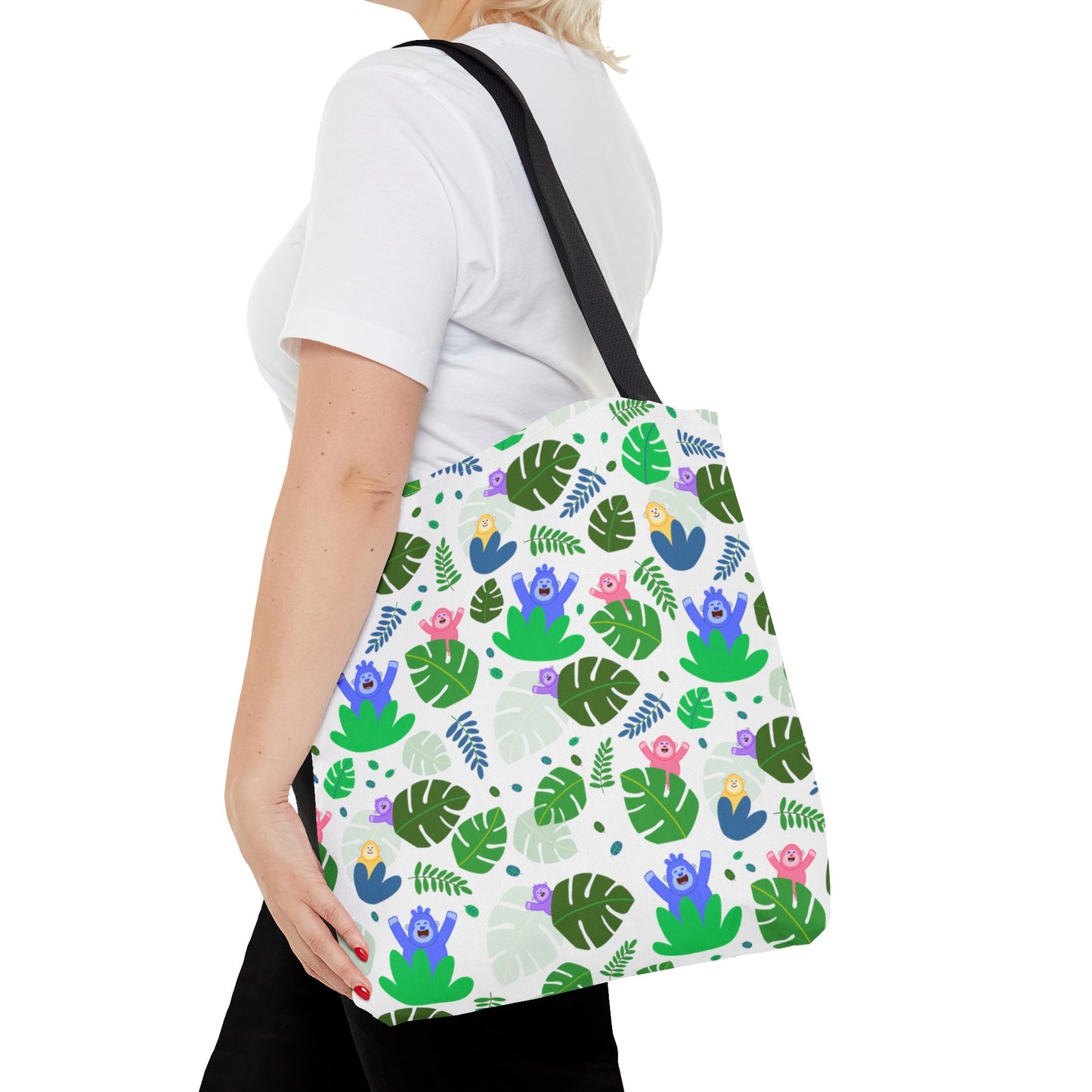 Jungle Gorillas Tote Bag