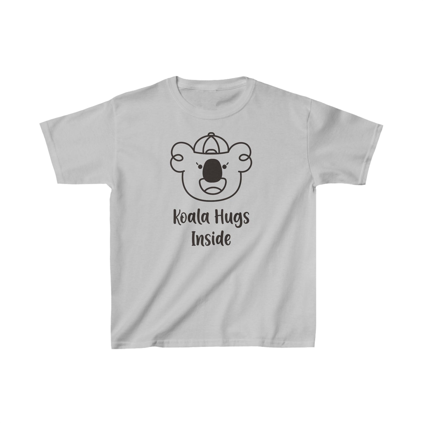 Izzy's Koala Hugs Inside Kid's T-shirt - Bright Colors