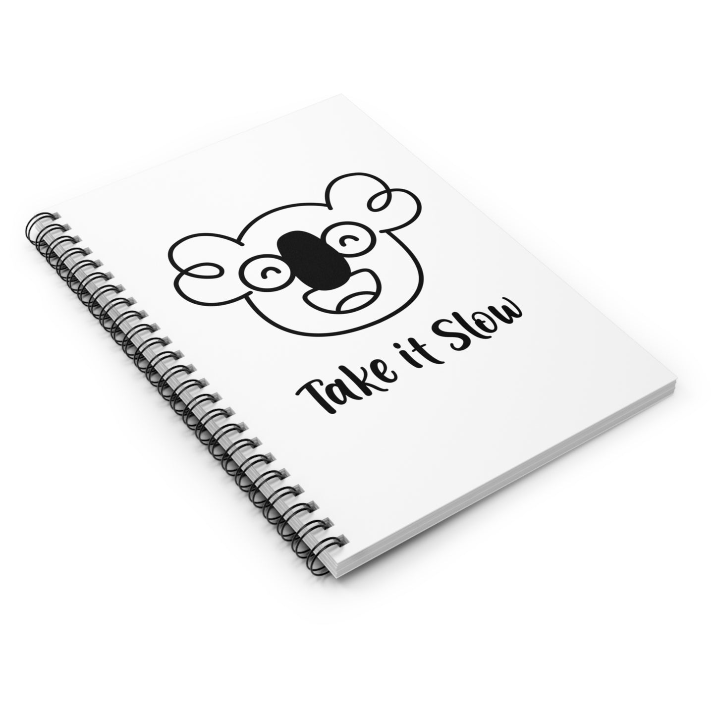 Boo's Take it Slow Notebook