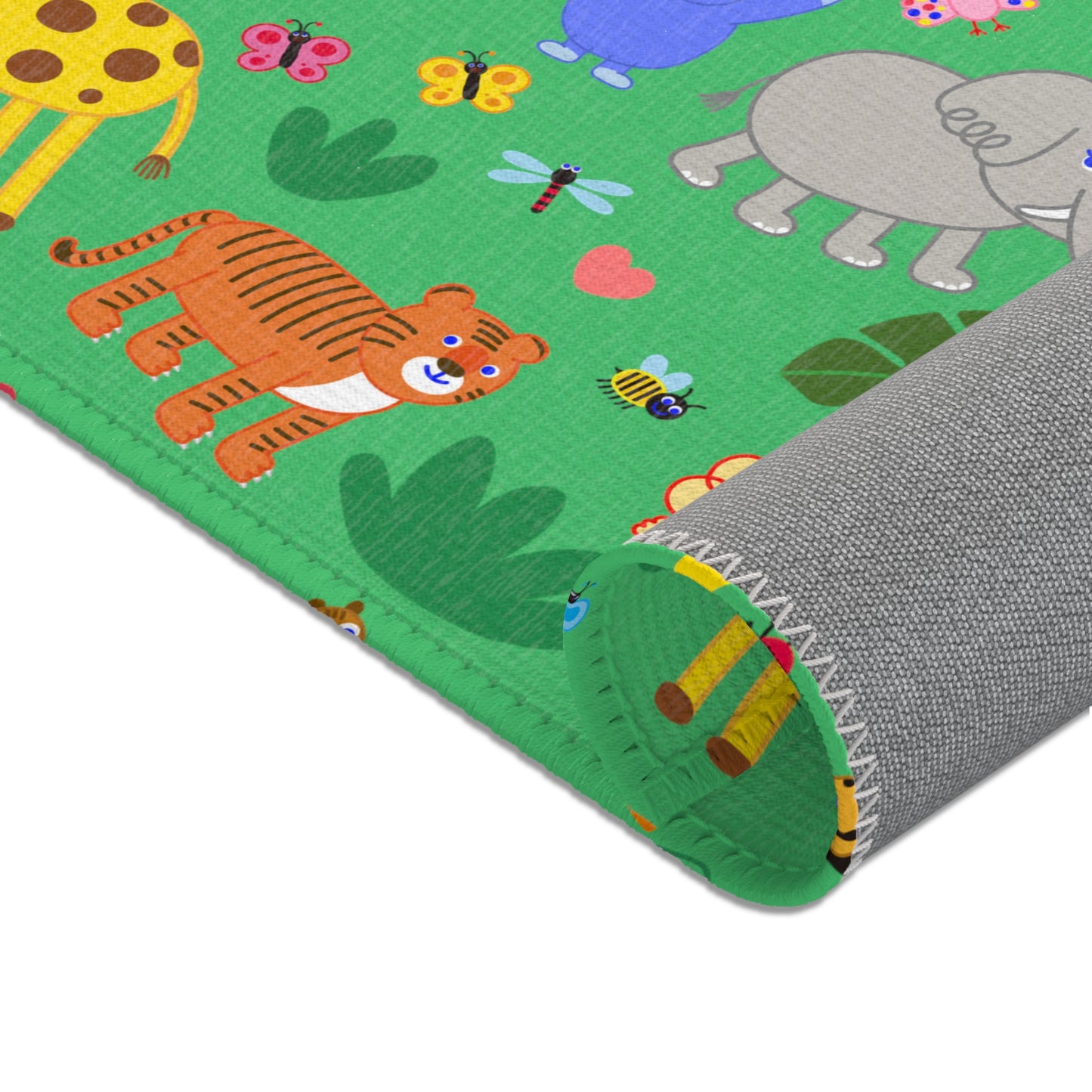 Jungle Friends Area Rug