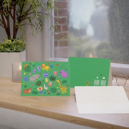 Jungle Friends Greeting Cards