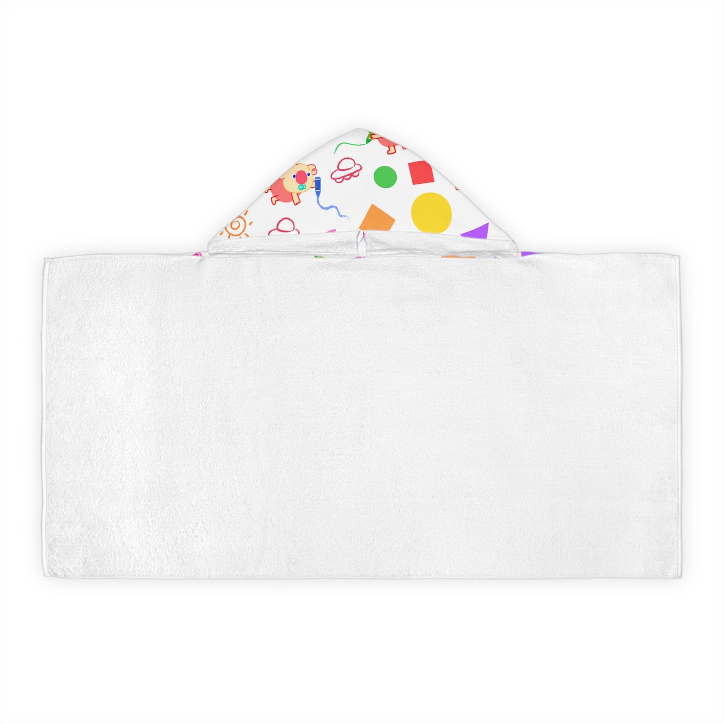 Baby Li & Shapes Hooded Towel