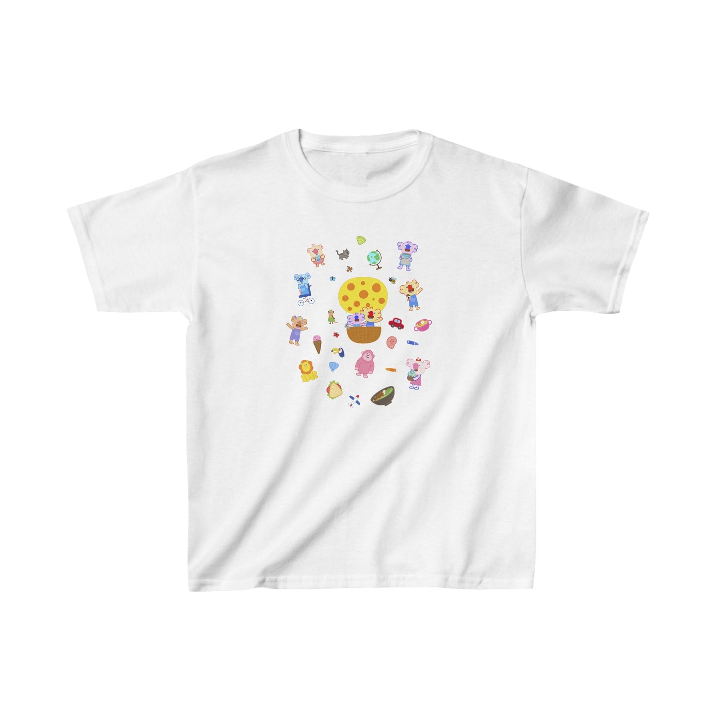 Cabbage & Tyler Adventure Friends Kid's Cotton T-shirt