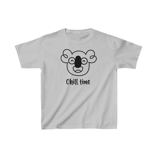 兒童 Heavy Cotton™ Tee_Boo - Chill Time_B T 卹