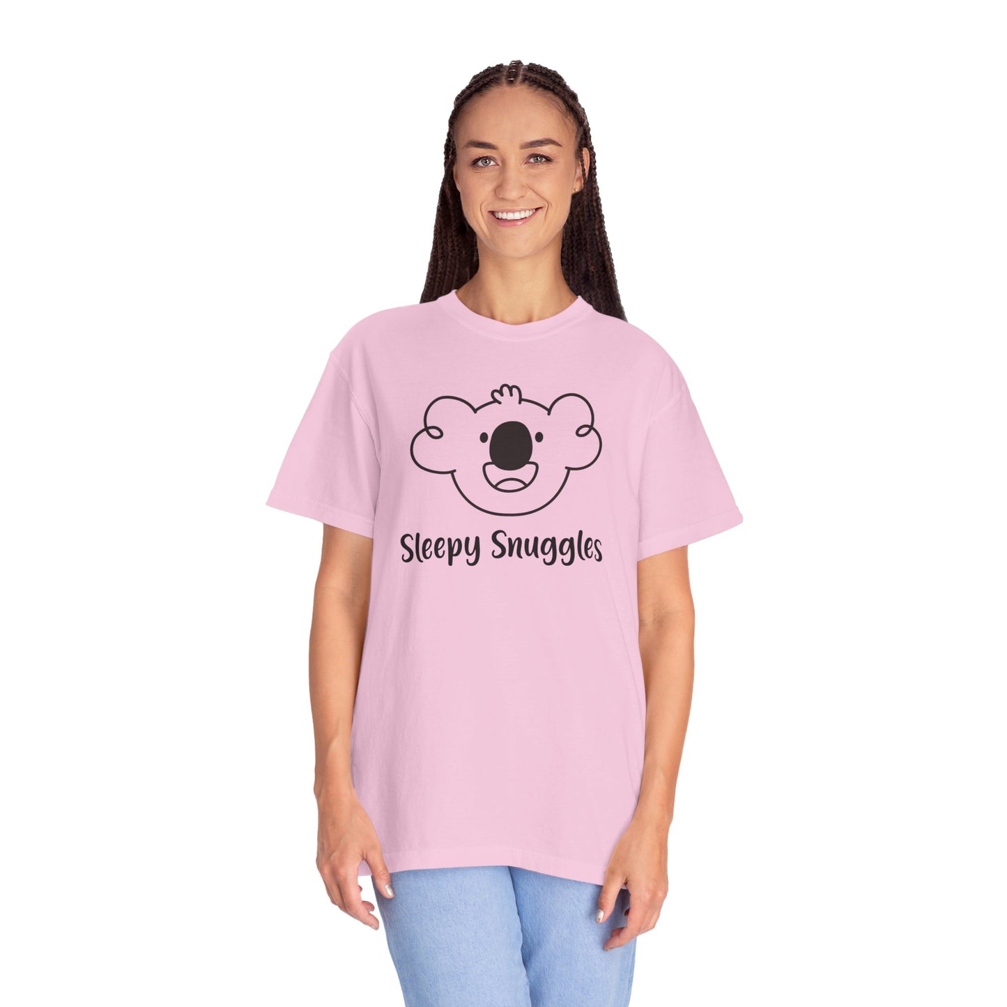 Tyler's Sleepy Snuggles T-shirt - Bright Colors