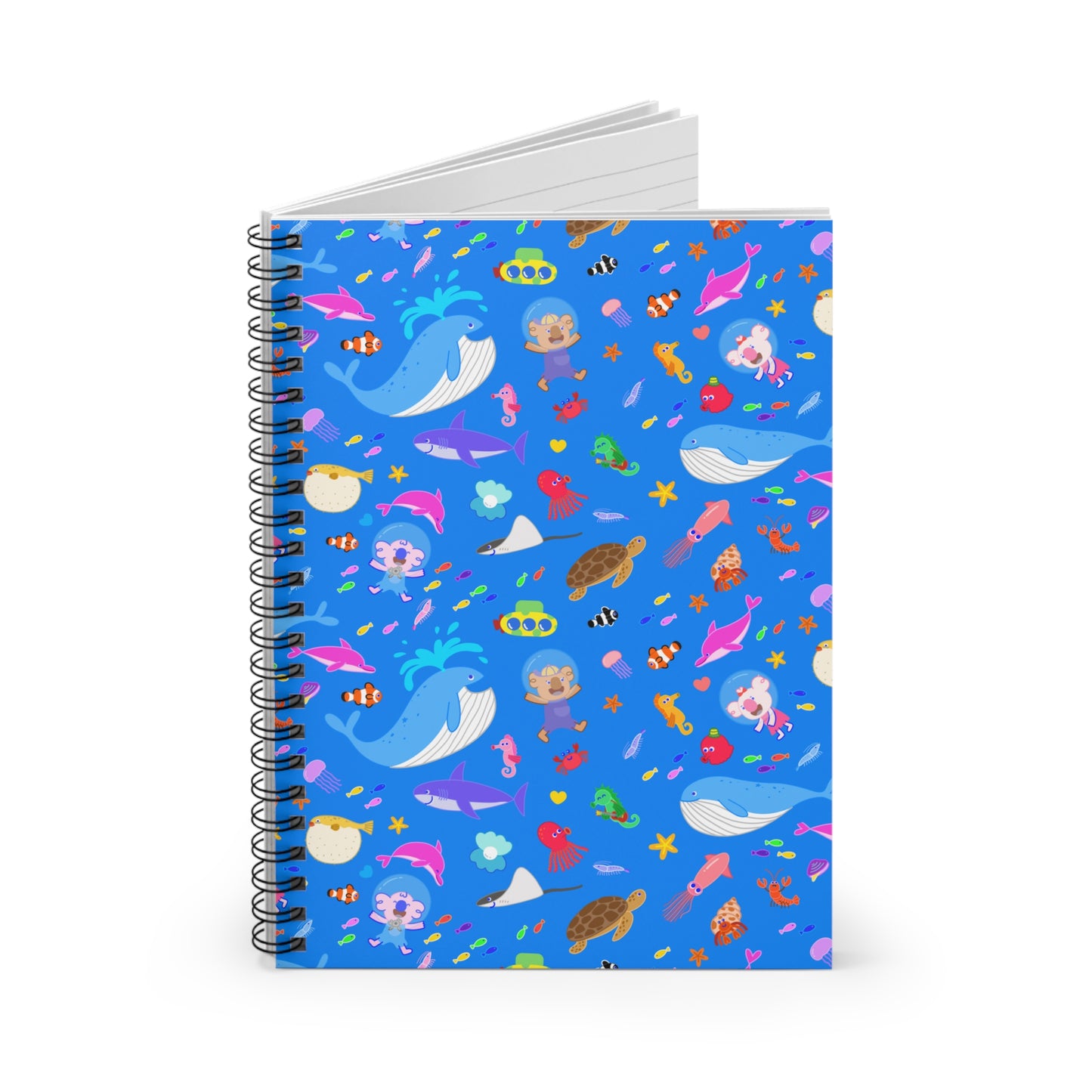 Cabbage & Tyler Ocean Friends Notebook