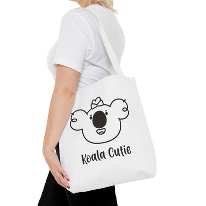 Poppy's Koala Cutie White Tote Bag