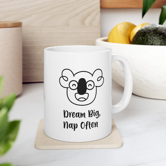 Boo's Dream Big, Nap Often Mug