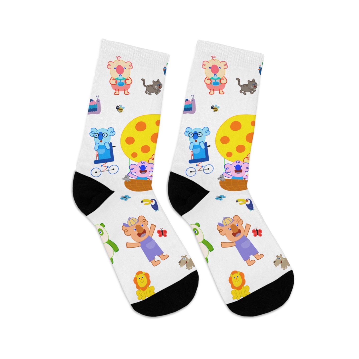 Cabbage & Tyler Cozy Adventure Friends Eco Crew Socks