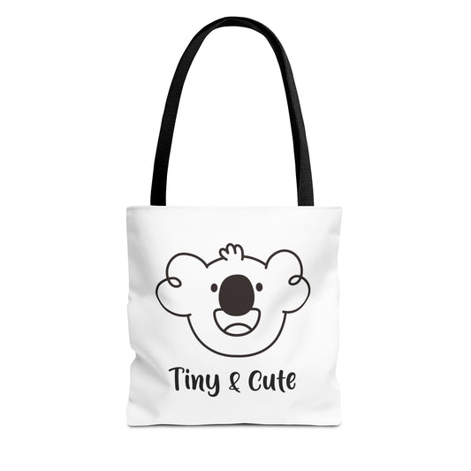 Tyler's Tiny & Cute White Tote Bag